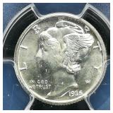 1935 S MERCURY DIME 10C MS65 PCGS
