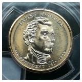 2008 D Monroe $1 MS66 PCGS First Day - Pos A