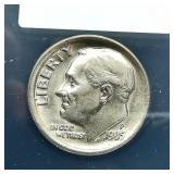 1985 P Dime 10c AU53 ANACS