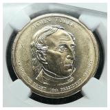 2009 P Tyler $1 BU NGC
