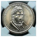 2009 D Harrison $1 MS65 NGC First Day of Issue