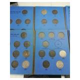 (4) Canadian Half Dollar Books 13 Coins 1917-1970s