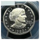 1980 S Susan B. Anthony $1 PR69 DCAM PCGS