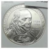 2006 P Ben Franklin $1 MS69 NGC