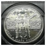 2004 P Lewis & Clark $1 PR69 PCGS DCAM