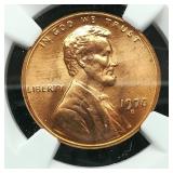 1970 D PENNY 1C MS66RD NGC