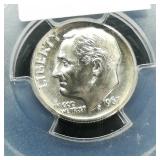 1967 Dime 10c SP67 SMS PCGS