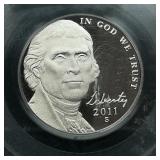 2011 S Jefferson Nickel 5C PR69 DCAM PCGS