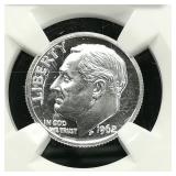1962 Dime 10c PF68 NGC
