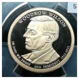 2013 S Wilson $1 PR70 ANACS DCAM First Strike