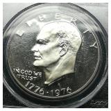 1976 S Eisenhower $1 PR68 DCAM CLAD TYPE 1 PCGS
