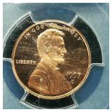1997 S PENNY 1C PR69RD DCAM PCGS