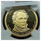2010 S Buchanan $1 PF69 NGC Ultra Cameo