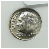 2001 P Dime 10c Brilliant Uncirculated INB