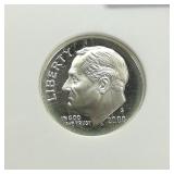 2000 S Clad Dime 10c PF69 NGC Ultra Cameo