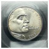 2005 P Jefferson Nickel 5c MS65 PCGS