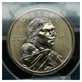 2009 D Sacagawea $1 MS67 ANACS First Day of Issue