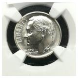 1965 SMS Dime 10c MS67 NGC