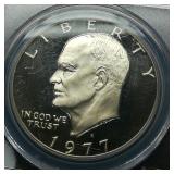 1977 S Eisenhower $1 PR69 DCAM PCGS