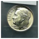 1956 D Dime 10c MS67 ICG
