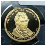 2009 Harrison $1 PR70 ANACS DCAM First Day of Issu