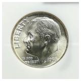 1950 D Dime 10c MS66 NGC