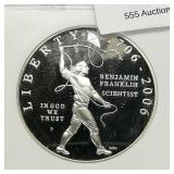 2006 P Franklin $1 PF69 NGC Ultra Cameo