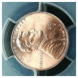 2017 SHIELD PENNY 1C MS66RD PCGS