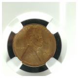1944 S PENNY 1C MS65RD NGC