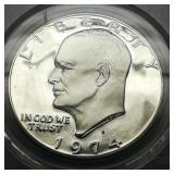 1974 S Eisenhower $1 PR69 DCAM SILVER PCGS