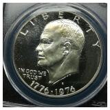 1976 S Eisenhower $1 PR69 DCAM SILVER PCGS