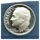 1974 S Dime 10c PF68 ANACS Cameo Proof