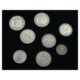 2.37 oz of 1960s International Coins