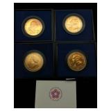 (4) American Revolution Bicentennial Coins