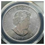 2017 CANADA $5 MS69 PCGS LYNX