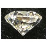 Colorless 8.5mm 3 Ct Moissanite Loose Stone