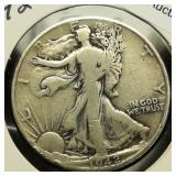 1942 Walking Liberty 50c