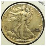 1943 Walking Liberty 50c