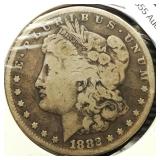 1882 S Morgan Silver Dollar $1