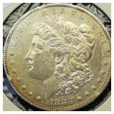 1883 Morgan Silver Dollar $1 XF CoinSnap