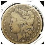 1882 S Morgan Silver Dollar $1