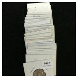 (28) 1940s Canadian Nickels