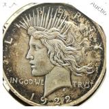 1922 Peace Dollar $1