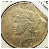 1923 Peace Dollar $1