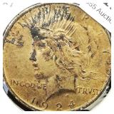 1924 Peace Dollar $1