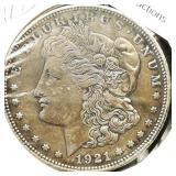 1921 D Morgan Silver Dollar $1
