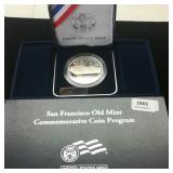 2006 San Francisco Old Mint Proof Silver Dollar