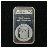 APMEX 1 Troy Oz .999 Fine Silver