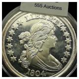 1804 Silver Liberty Commemorative 1 Troy Oz Coin