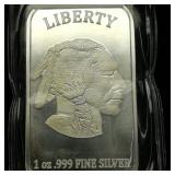 Liberty .999 Fine Silver 1 Troy Oz
